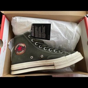 Brand new high top converse (unisex 6.5 men’s, 8.5 women’s) with tags attached
